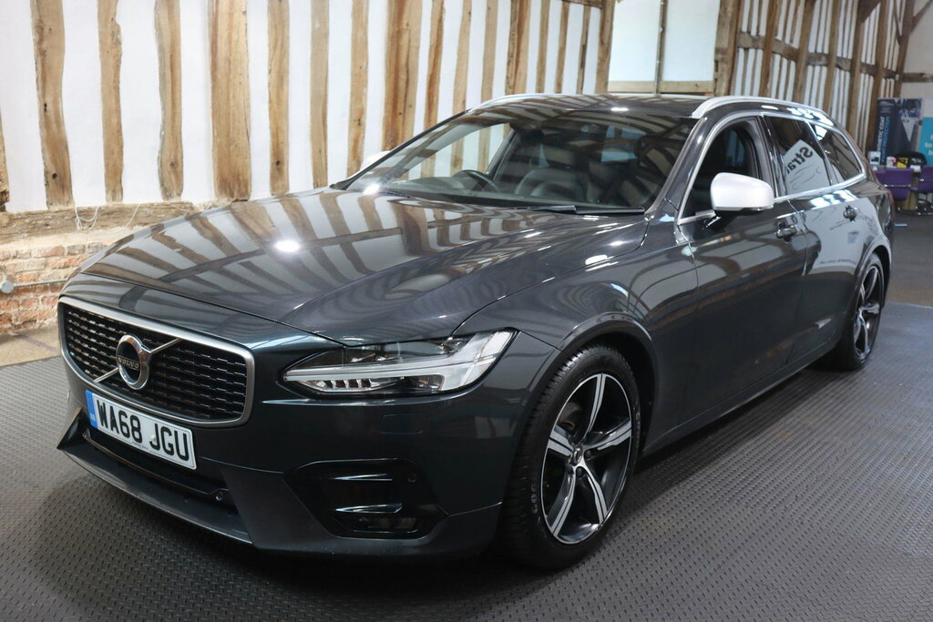 Volvo V90 2.0 D4 R-design Euro 6 S S Grey #3