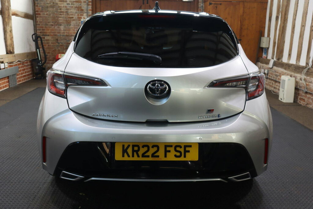 Toyota Corolla 1.8 Vvt-h Gr Sport Cvt Euro 6 S S Silver #5