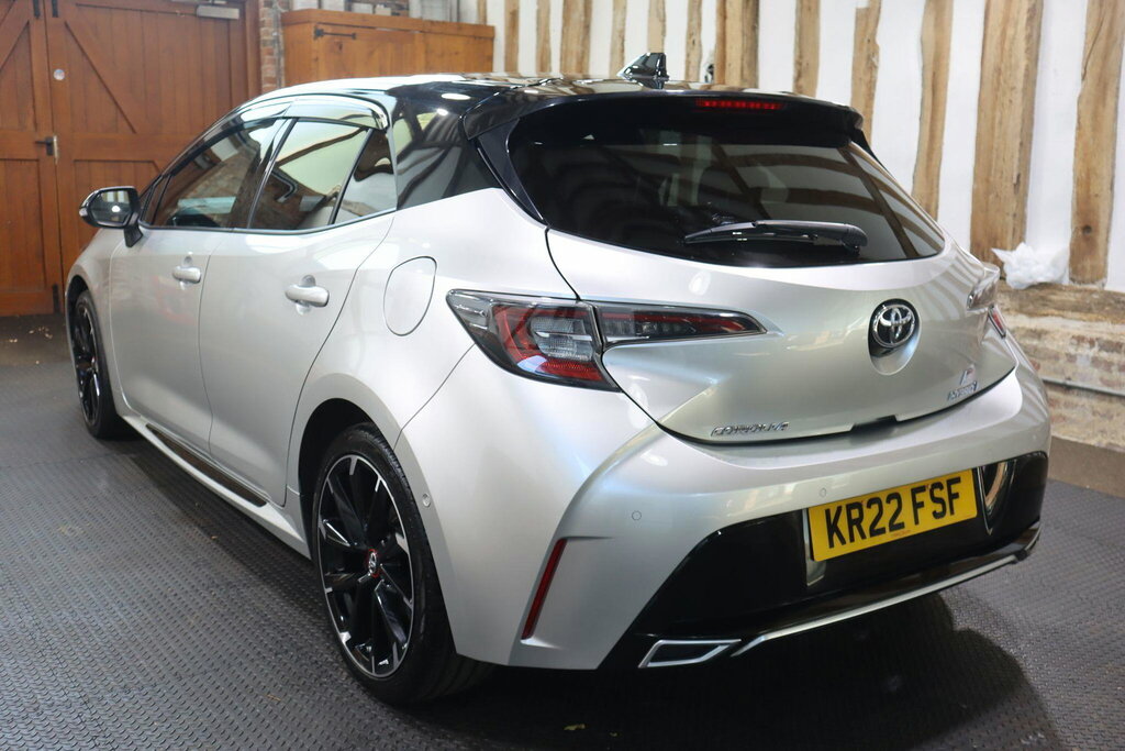 Toyota Corolla 1.8 Vvt-h Gr Sport Cvt Euro 6 S S Silver #4