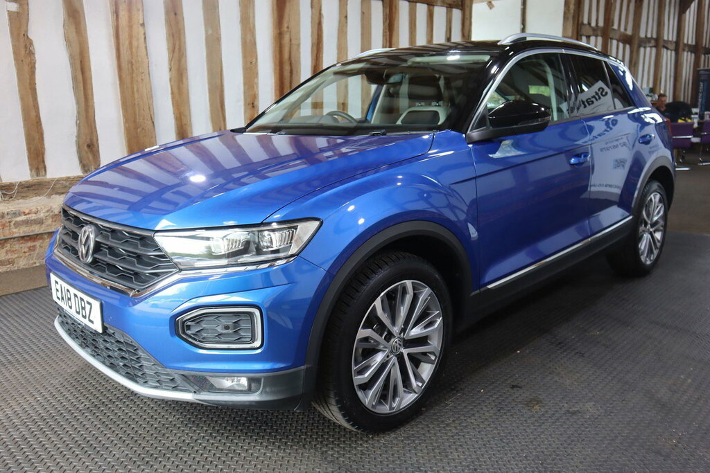 Volkswagen T-Roc 1.5 Tsi Evo Sel Euro 6 S S Blue #3
