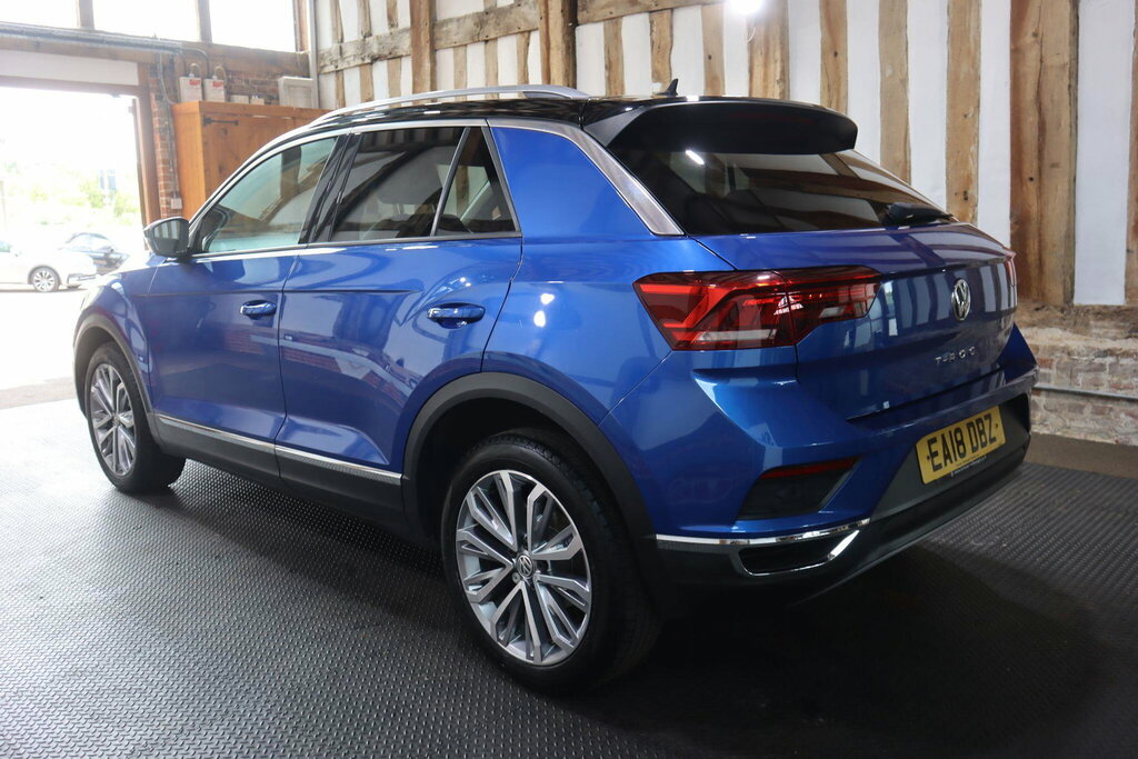 Volkswagen T-Roc 1.5 Tsi Evo Sel Euro 6 S S Blue #4