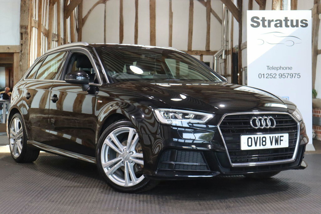 Audi A3 1.6 Tdi S Line Sportback Euro 6 S S Black