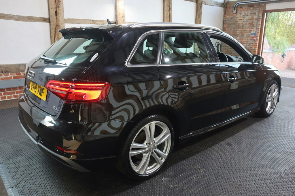 Audi A3 1.6 Tdi S Line Sportback Euro 6 S S Black #6