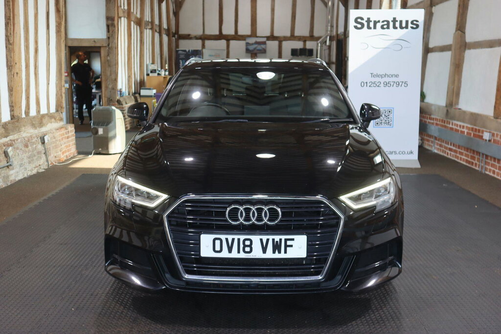 Audi A3 1.6 Tdi S Line Sportback Euro 6 S S Black #2