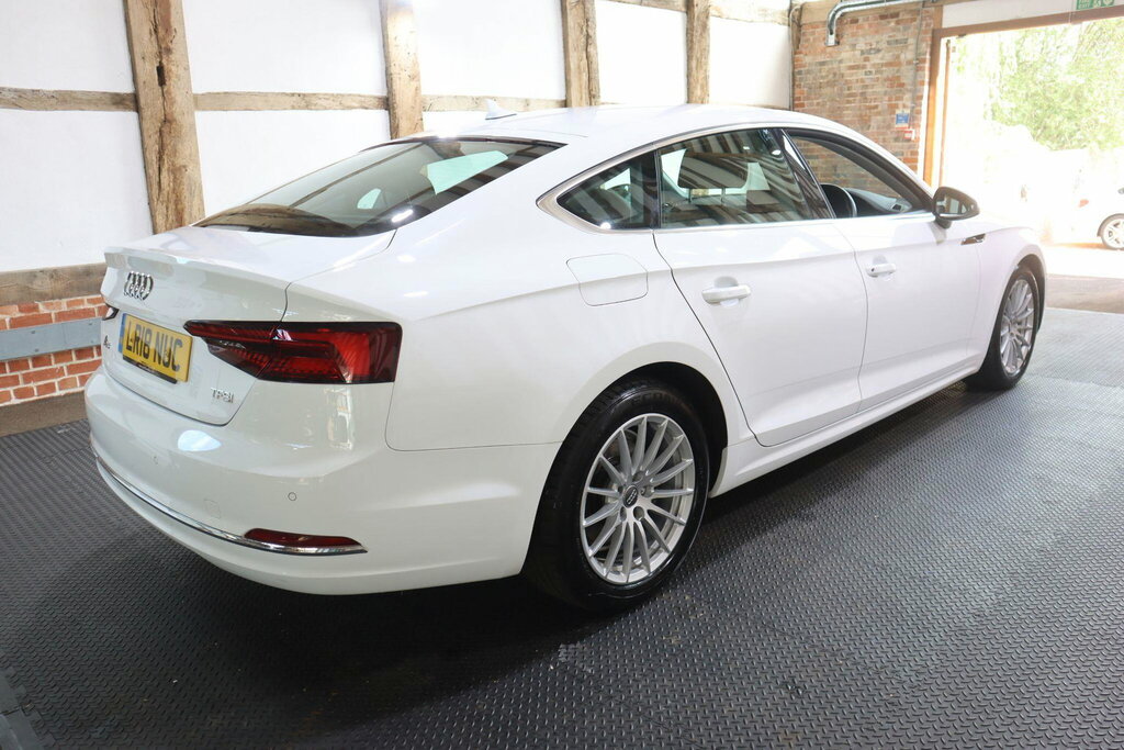 Audi A5 1.4 Tfsi Se Sportback S Tronic Euro 6 S S White #6