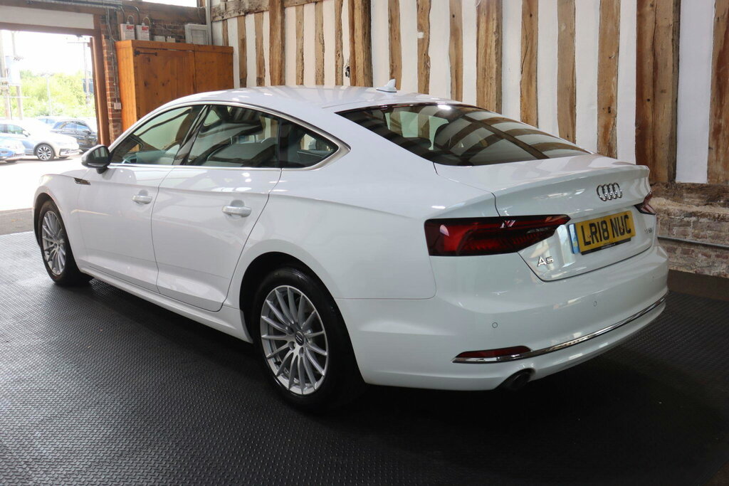 Audi A5 1.4 Tfsi Se Sportback S Tronic Euro 6 S S White #4
