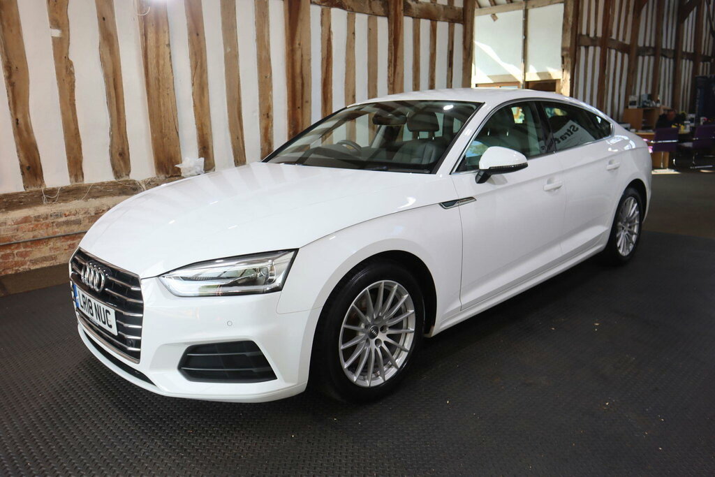 Audi A5 1.4 Tfsi Se Sportback S Tronic Euro 6 S S White #3