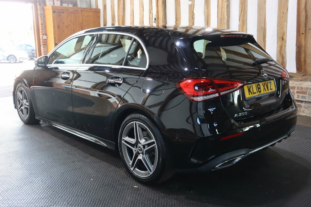 Mercedes-Benz A Class 1.3 A200 Amg Line Premium 7G-dct Euro 6 S S Black #4