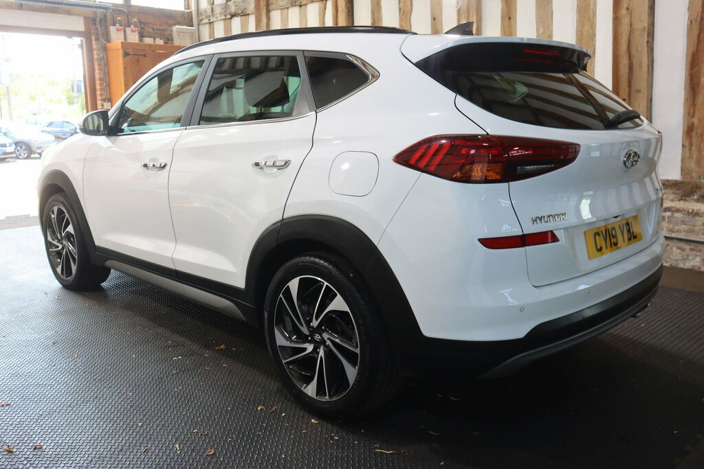 Hyundai Tucson 1.6 T-gdi Premium Se Dct Euro 6 S S White #4