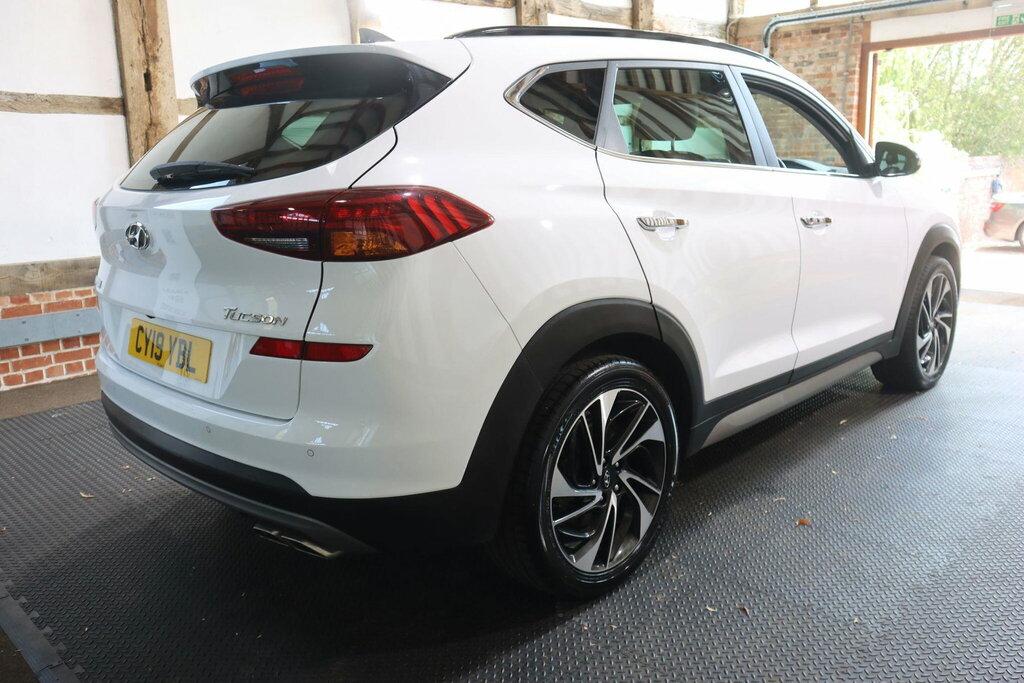 Hyundai Tucson 1.6 T-gdi Premium Se Dct Euro 6 S S White #6