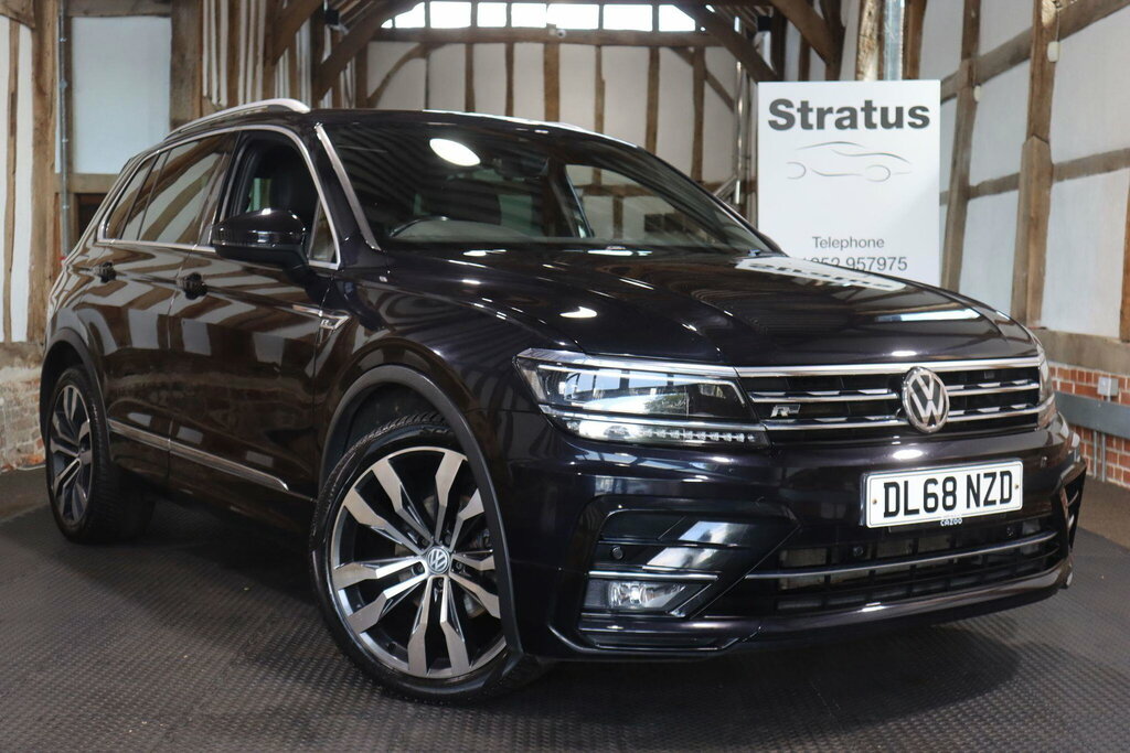 Volkswagen Tiguan 2.0 Tdi R-line Dsg 4Motion Euro 6 S S Black