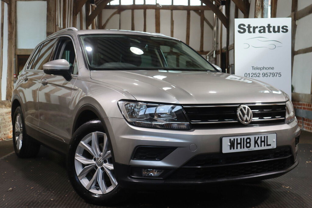 Volkswagen Tiguan 2.0 Tdi Se Navigation Dsg Euro 6 S S Silver