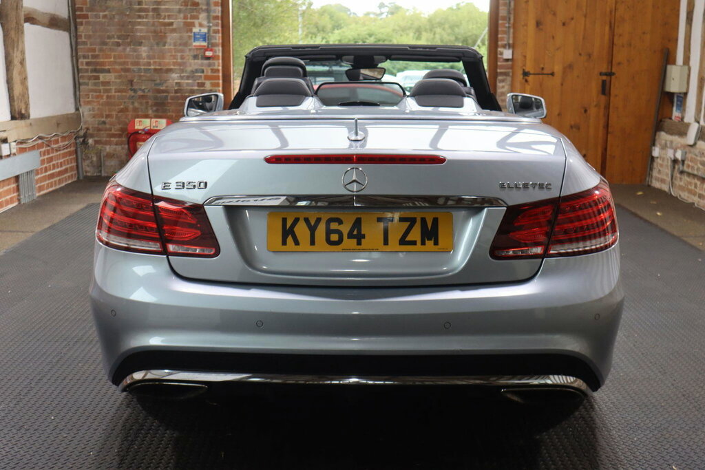 Mercedes-Benz E Class 3.0 E350d V6 Bluetec Amg Line Cabriolet G-tronic Silver #5