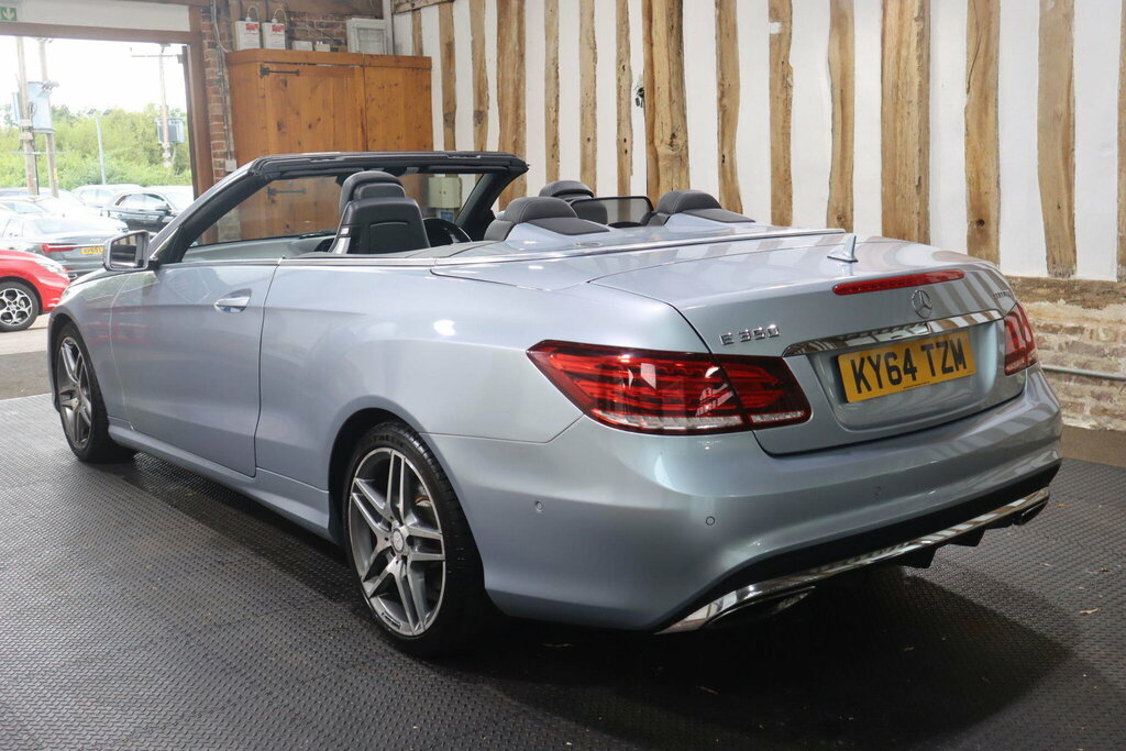 Mercedes-Benz E Class 3.0 E350d V6 Bluetec Amg Line Cabriolet G-tronic Silver #4