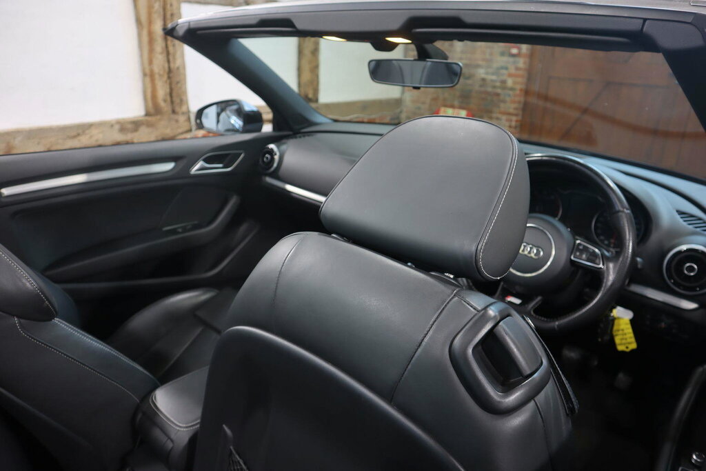 Audi A3 Cabriolet 2.0 Tdi S Line Convertible S Tronic Qua Red #33