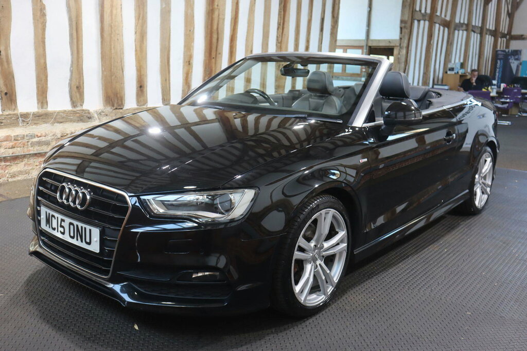 Audi A3 Cabriolet 1.4 Tfsi Cod S Line S Tronic Euro 6 S S Black #3