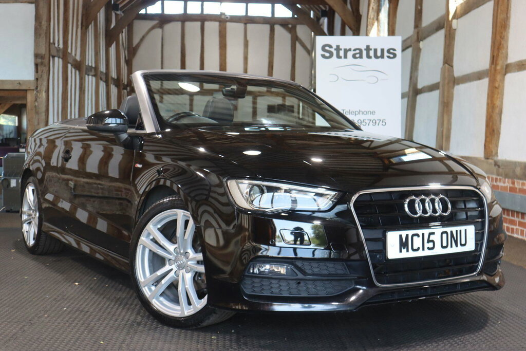 Audi A3 Cabriolet 1.4 Tfsi Cod S Line S Tronic Euro 6 S S Black