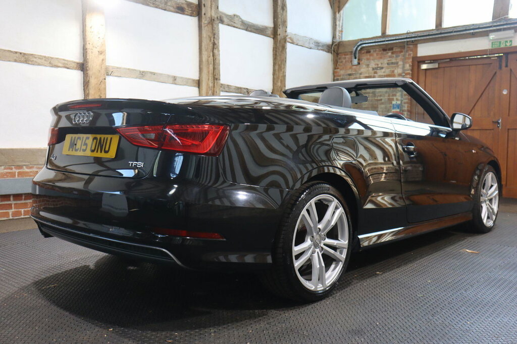 Audi A3 Cabriolet 2.0 Tdi S Line Convertible S Tronic Qua Red #13