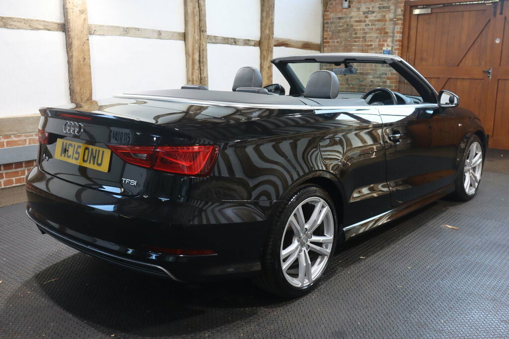 Audi A3 Cabriolet 1.4 Tfsi Cod S Line S Tronic Euro 6 S S Black #6