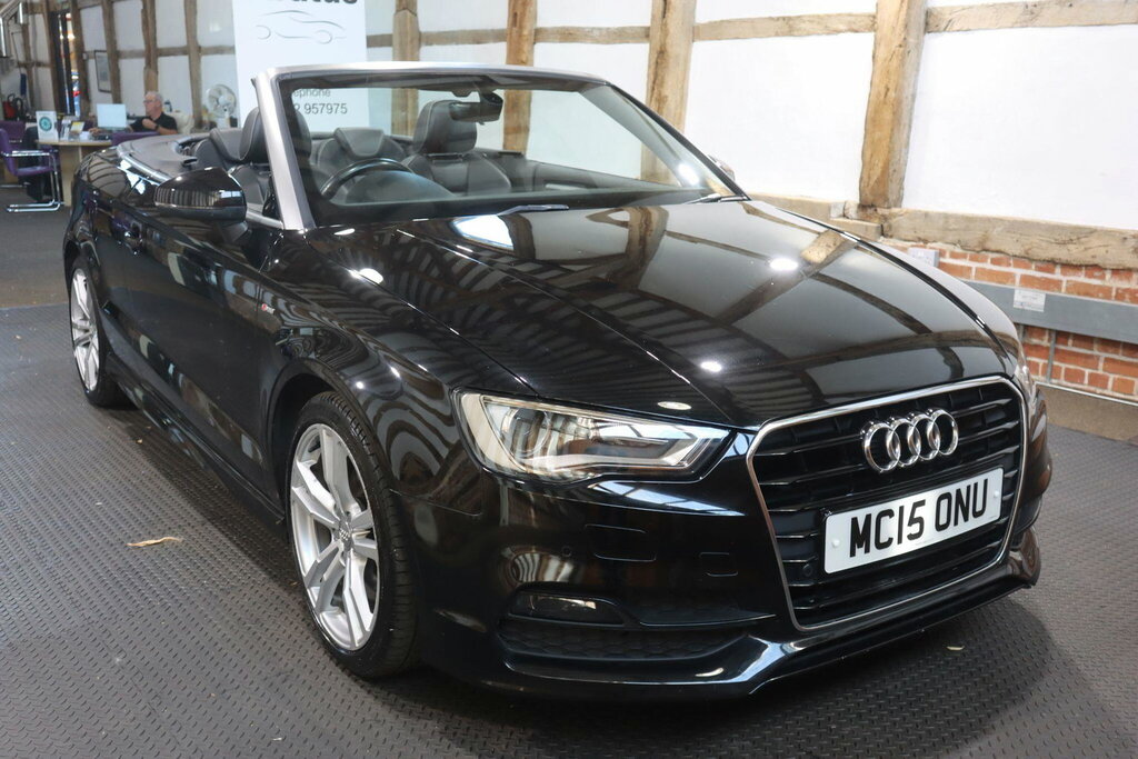 Audi A3 Cabriolet 2.0 Tdi S Line Convertible S Tronic Qua Red #7