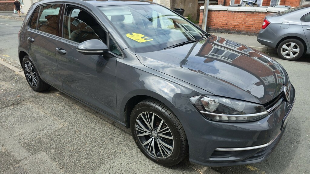 Volkswagen Golf Hatchback 1.6 Tdi Bluemotion Tech Se Nav 2017 MA67KPF Grey #5