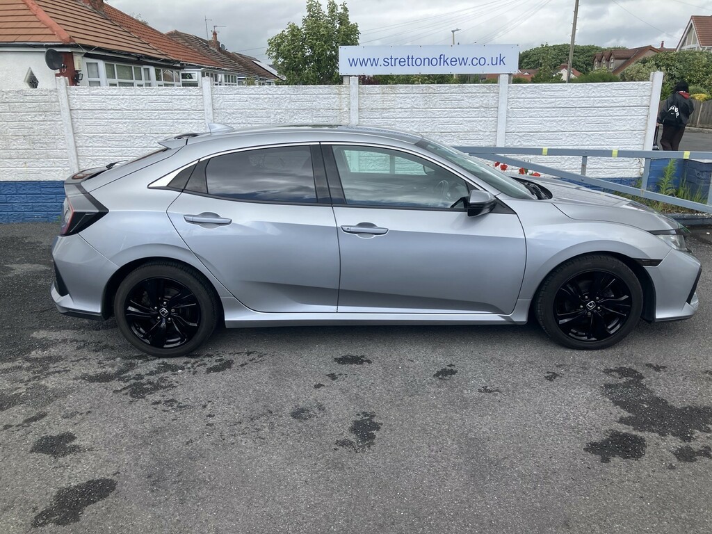 Honda Civic Hatchback 1.0 Vtec Turbo Sr 201868 Silver