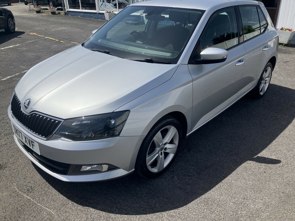Skoda Fabia Hatchback 1.2 Tsi Se L 201717 DK17XVF Silver #5