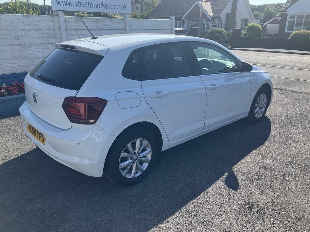 Volkswagen Polo Hatchback 1.0 Se 201868 YC68YPU White #2
