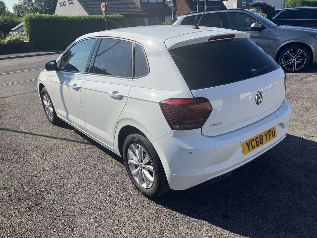 Volkswagen Polo Hatchback 1.0 Se 201868 YC68YPU White #4
