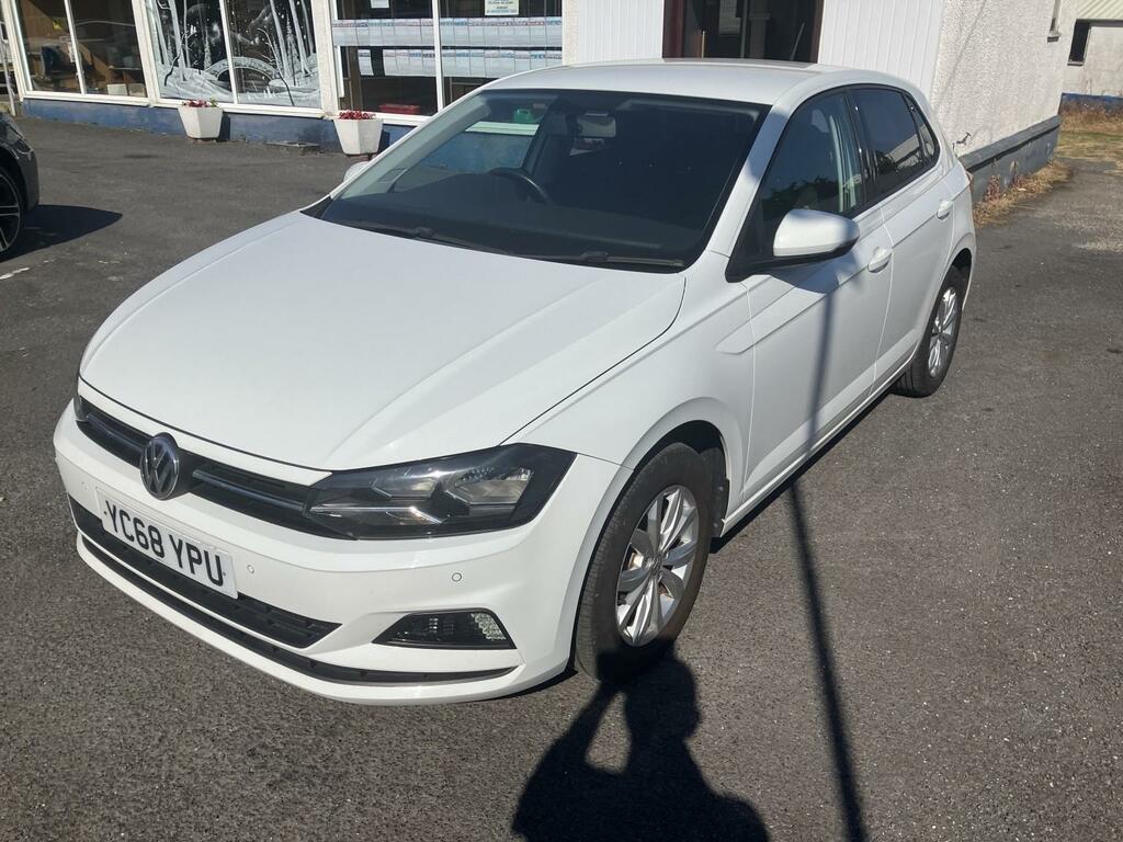 Volkswagen Polo Hatchback 1.0 Se 201868 YC68YPU White #5