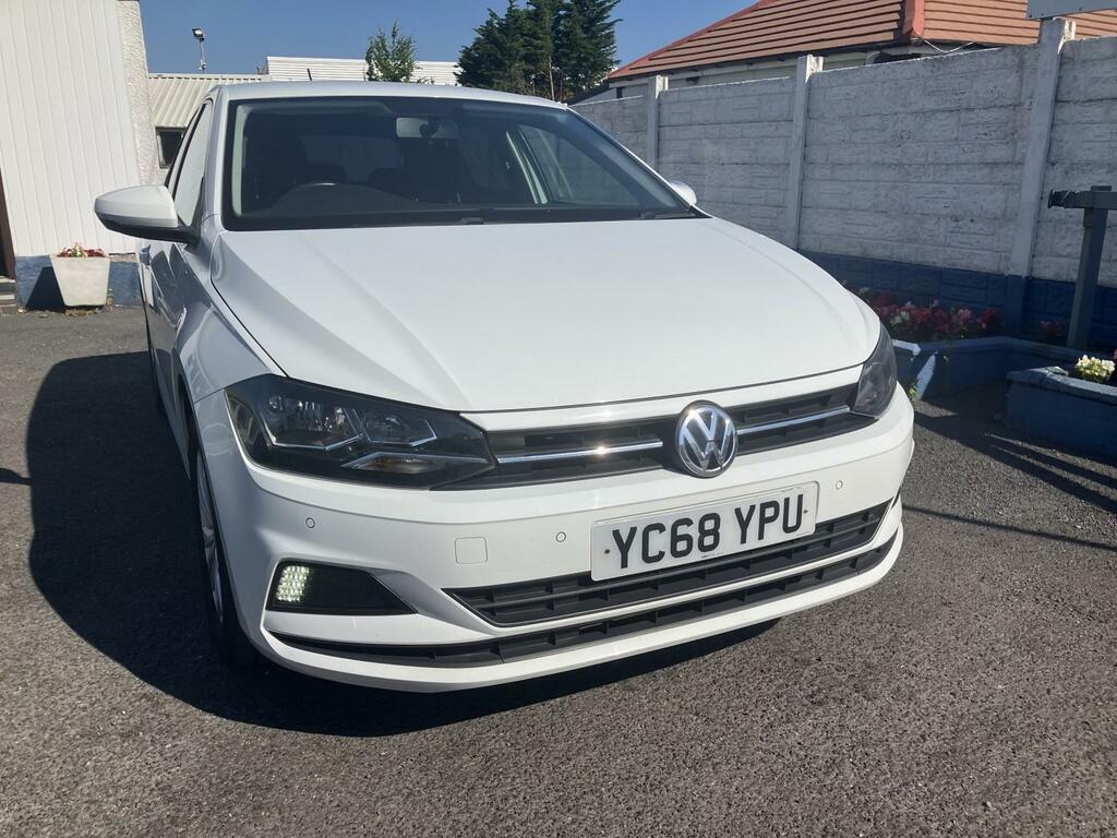 Volkswagen Polo Hatchback 1.0 Se 201868 YC68YPU White #6