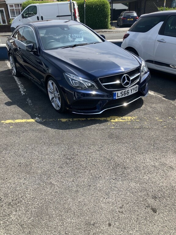 Mercedes-Benz E Class Coupe 2.1 E220d Amg Line Edition 201666 Blue