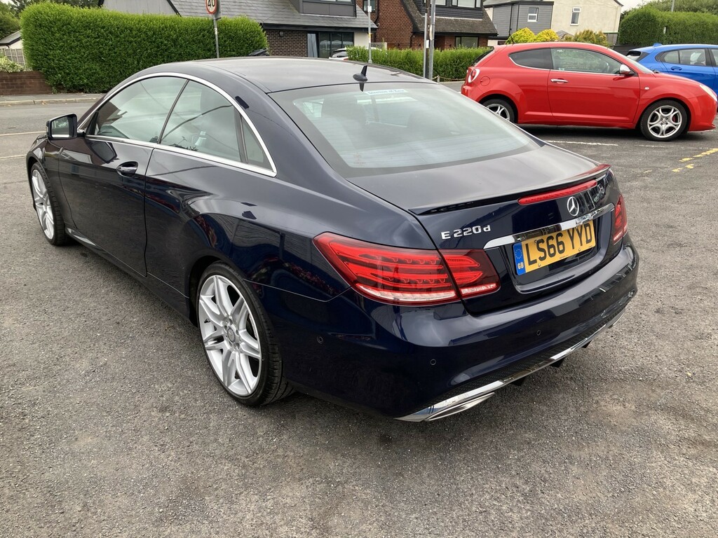 Mercedes-Benz E Class Coupe 2.1 E220d Amg Line Edition 201666 Blue #4