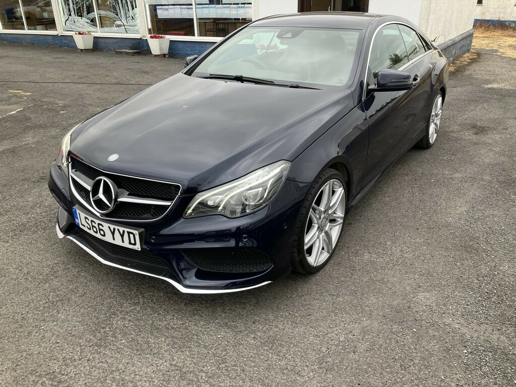 Mercedes-Benz E Class Coupe 2.1 E220d Amg Line Edition 201666 Blue #5