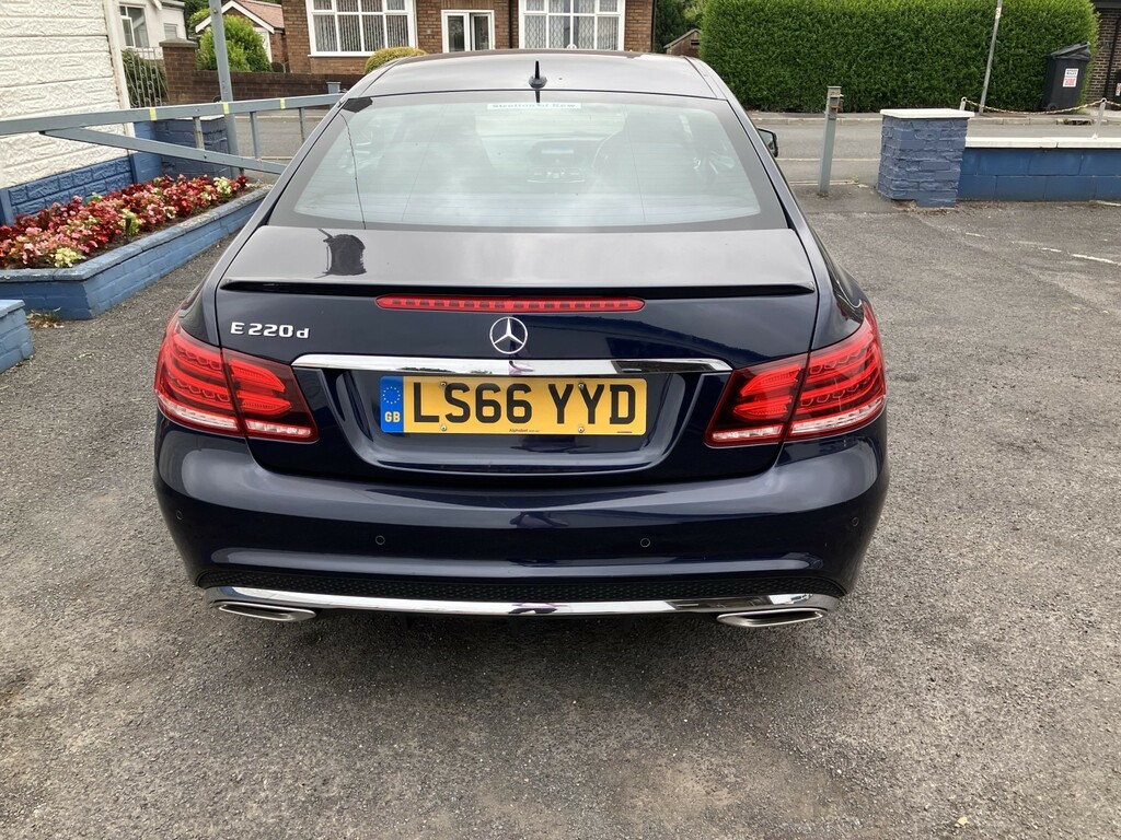 Mercedes-Benz E Class Coupe 2.1 E220d Amg Line Edition 201666 Blue #3