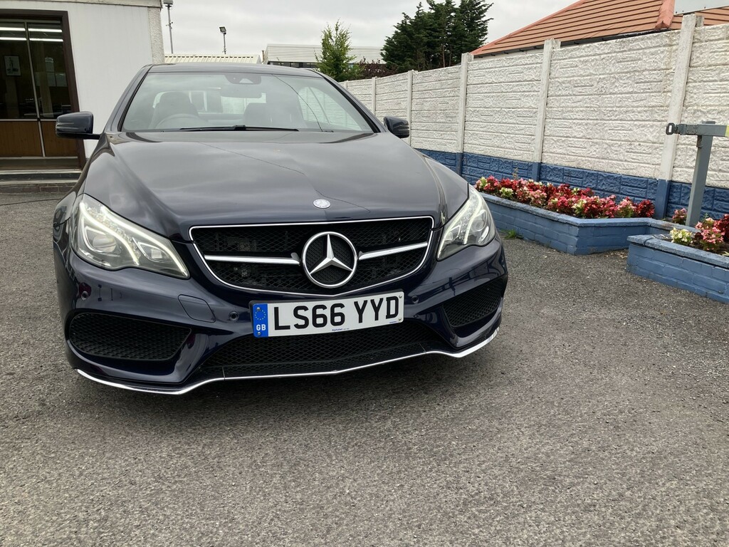 Mercedes-Benz E Class Coupe 2.1 E220d Amg Line Edition 201666 Blue #6