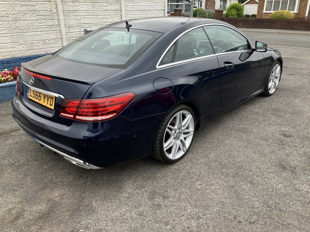 Mercedes-Benz E Class Coupe 2.1 E220d Amg Line Edition 201666 Blue #2