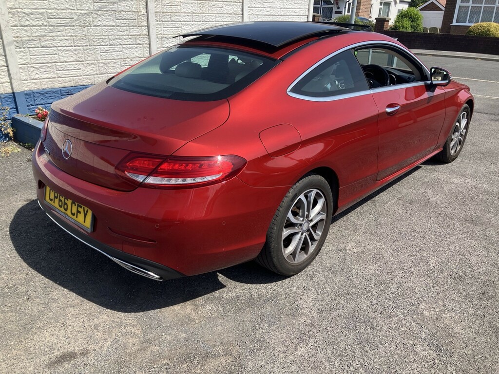 Mercedes-Benz C Class 2.0 C200 Sport Red #2