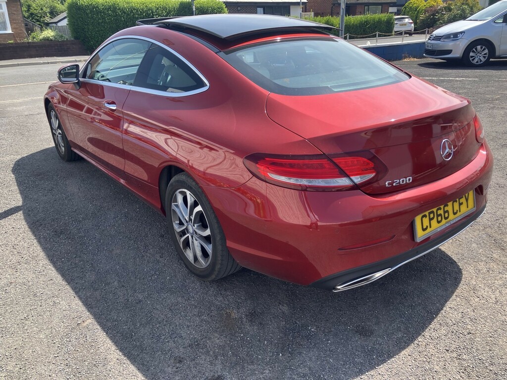 Mercedes-Benz C Class 2.0 C200 Sport Red #4