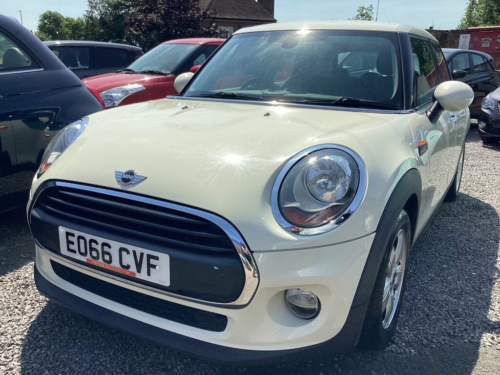 Mini Hatch 1.5 One D Hatchback Euro 6 Ss EO66CVF White