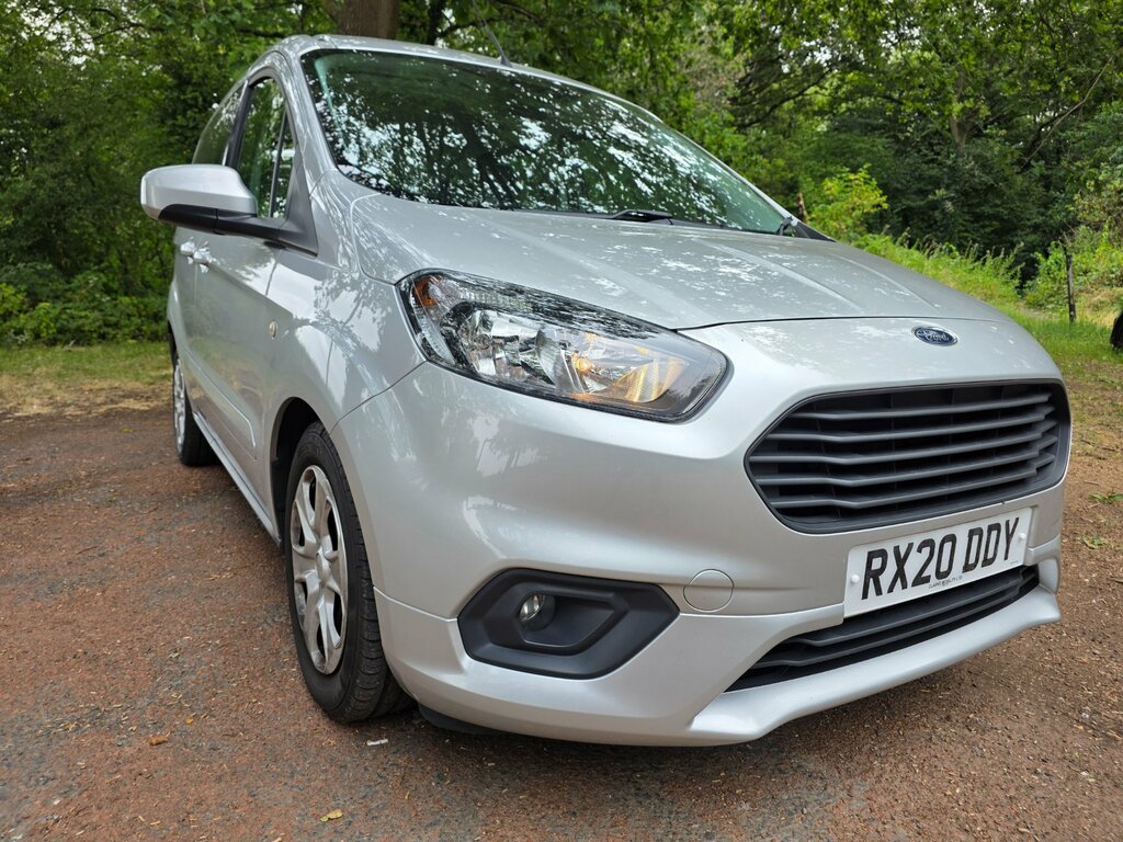 Ford Tourneo Courier 1.5 Tdci Zetec Mpv Euro 6 100 P Silver #2