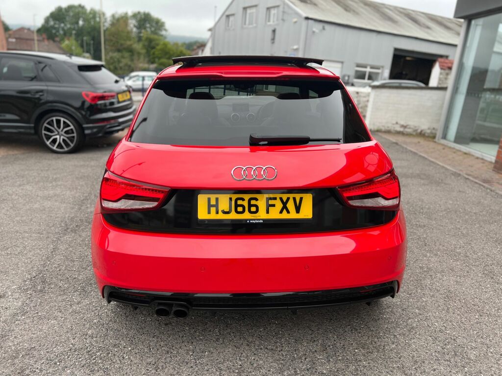 Audi A1 2016 1.4 Tfsi Cod Black Edition Hatchback Petr HJ66FXV Red #5