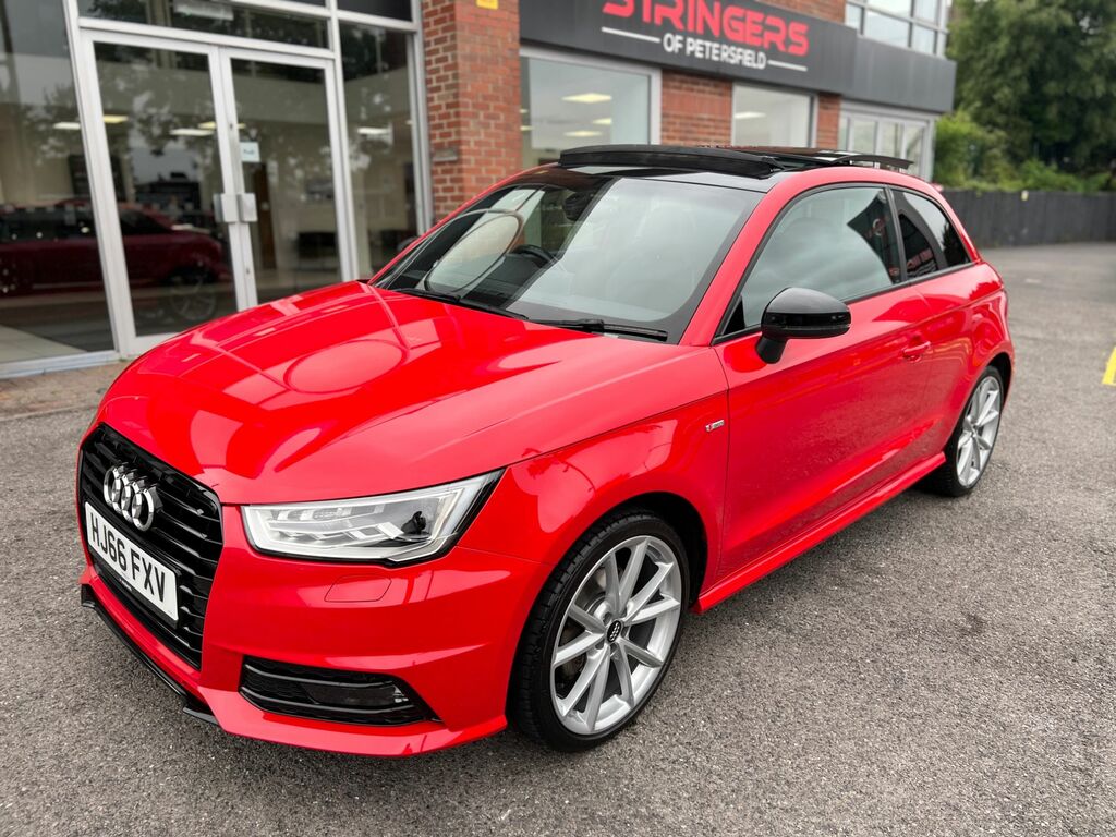 Audi A1 2016 1.4 Tfsi Cod Black Edition Hatchback Petr HJ66FXV Red #3