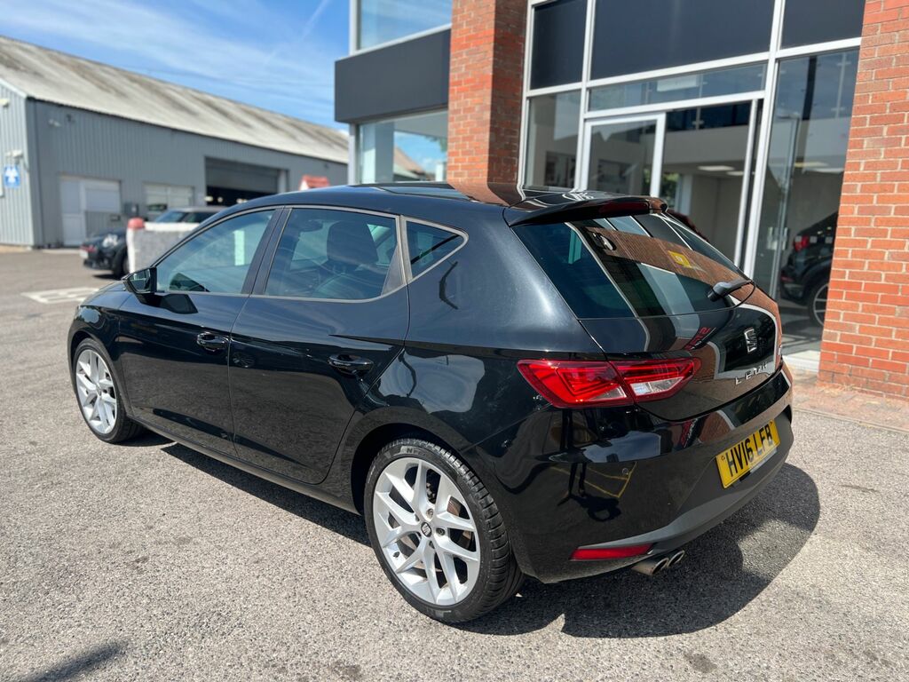 Seat Leon 2016 2.0 Tdi Fr Hatchback Euro 6 Black #4