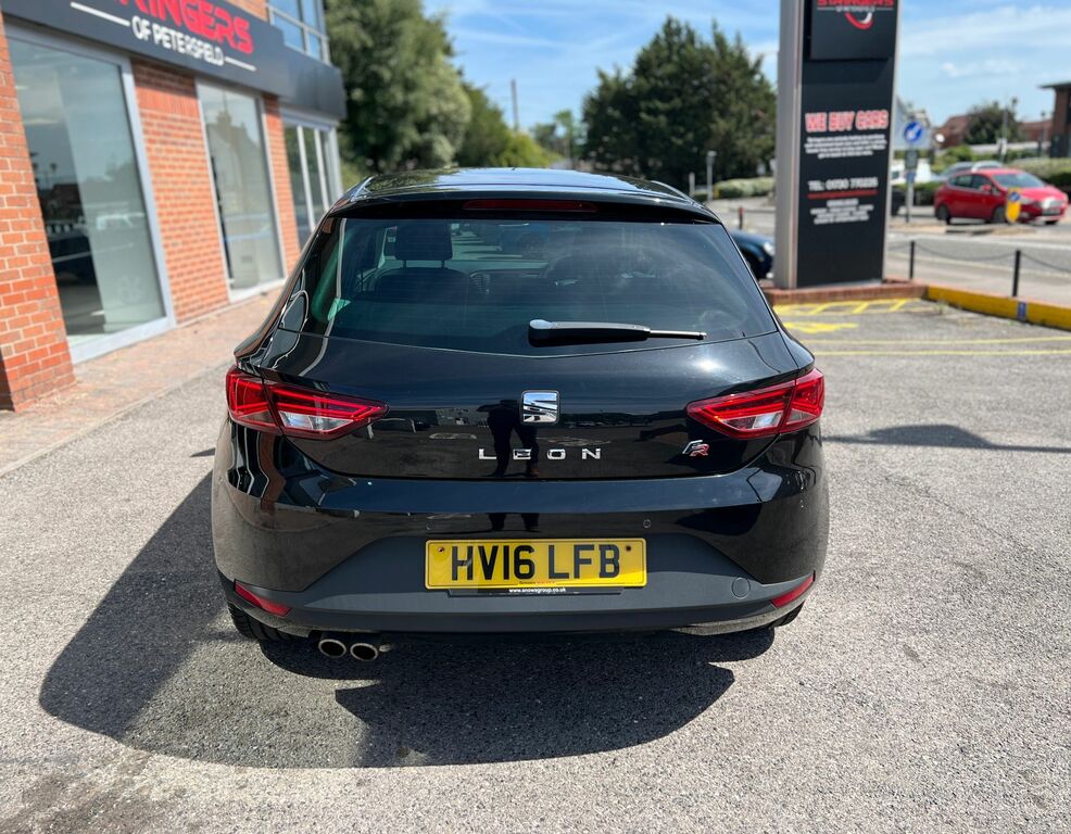Seat Leon 2016 2.0 Tdi Fr Hatchback Euro 6 Black #3
