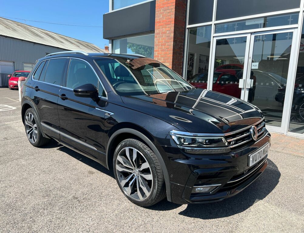 Volkswagen Tiguan 2020 2.0 Tdi R-line Tech Suv Dsg 4Motio Black