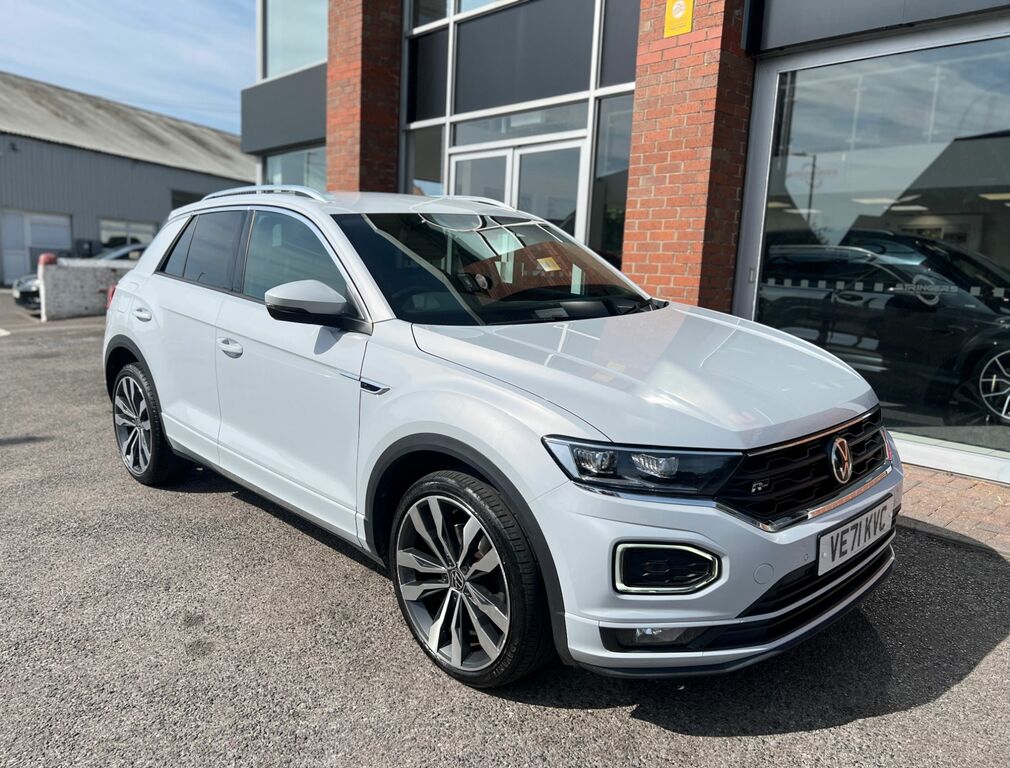 Volkswagen T-Roc 2021 2.0 Tdi Evo R-line Suv Dsg Euro 6 Silver