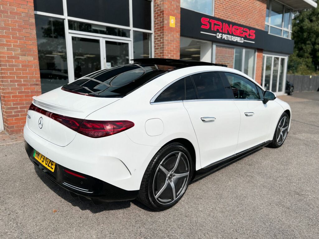 Mercedes-Benz EQE 2023 Eqe 300 89Kwh Amg Line Premium Saloon E White #3