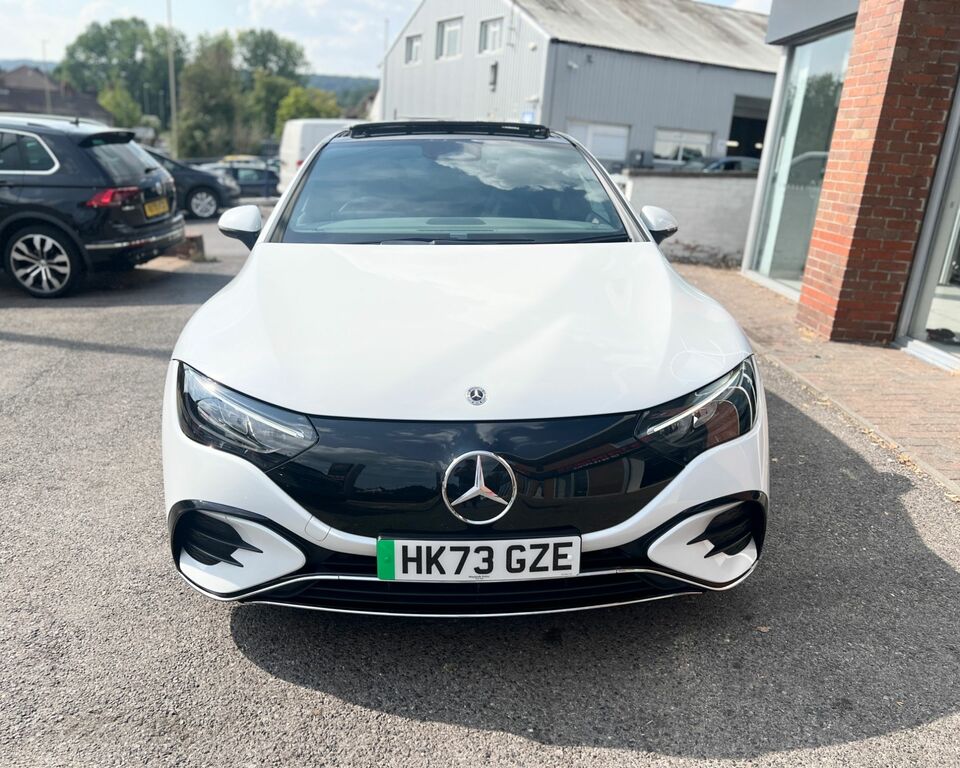 Mercedes-Benz EQE 2023 Eqe 300 89Kwh Amg Line Premium Saloon E White #6