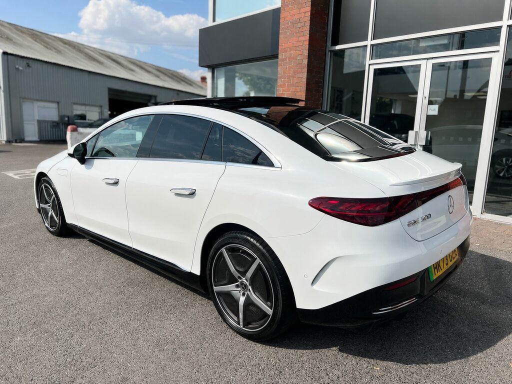 Mercedes-Benz EQE 2023 Eqe 300 89Kwh Amg Line Premium Saloon E White #2